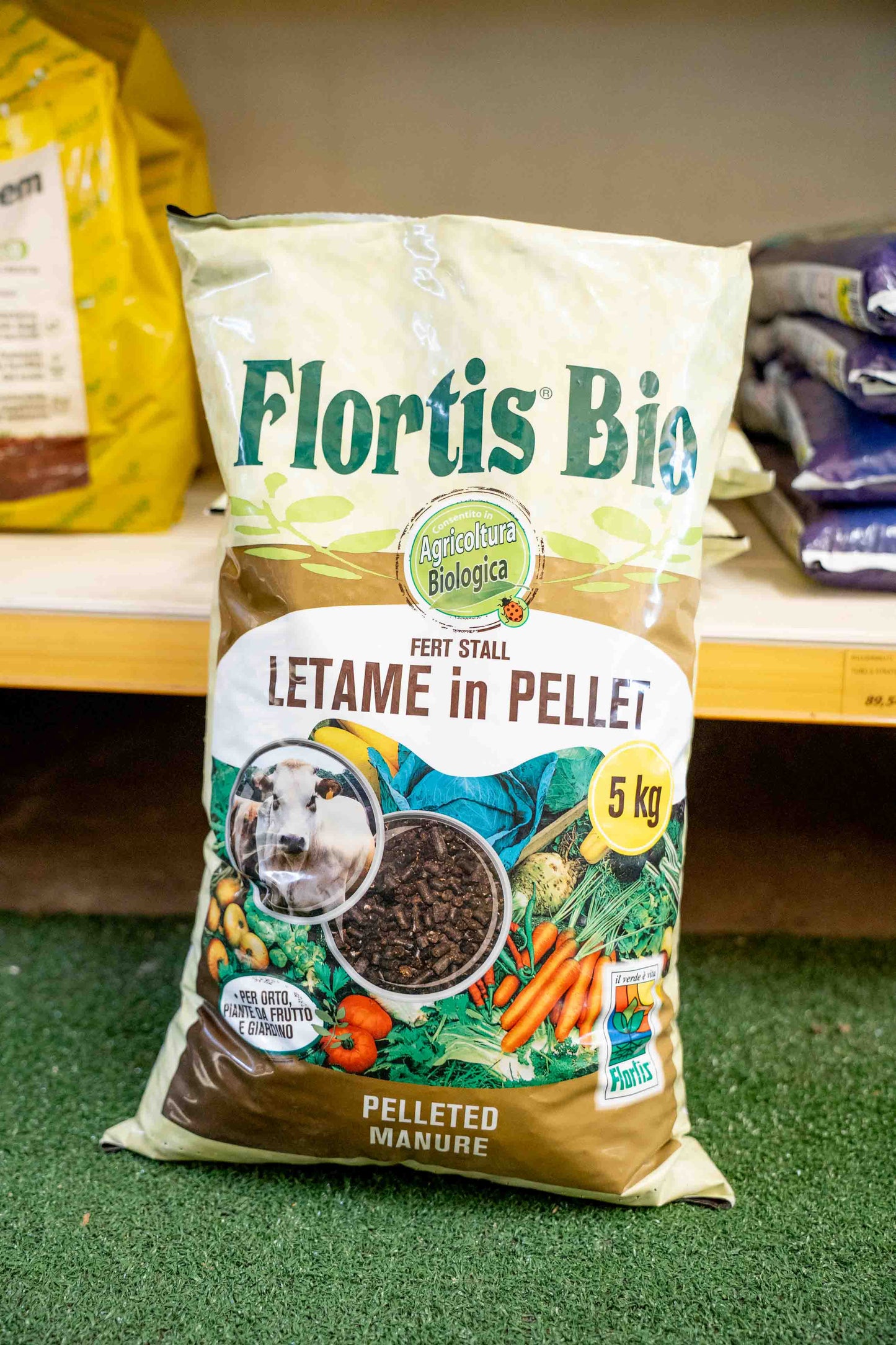 Letame in pellet