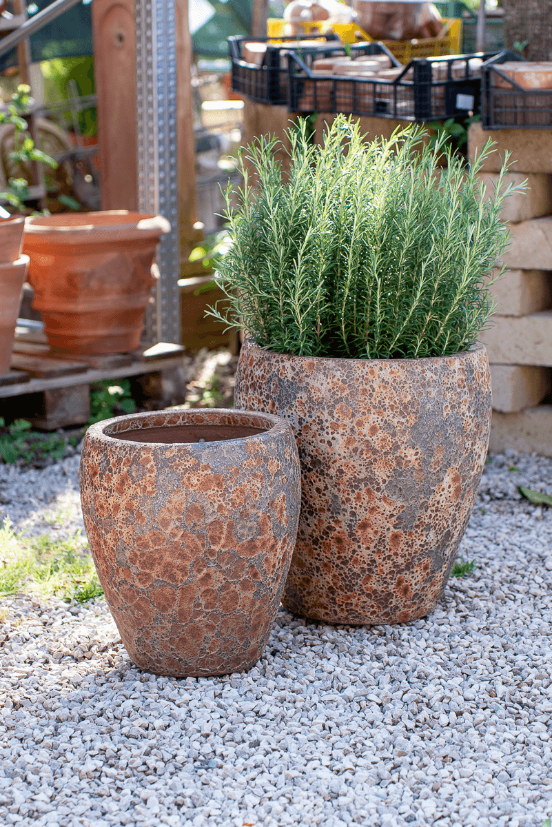 Vaso Hue Atlantis Corten
