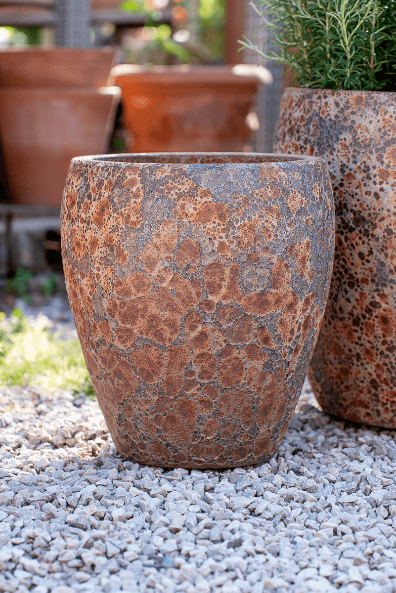 Vaso Hue Atlantis Corten