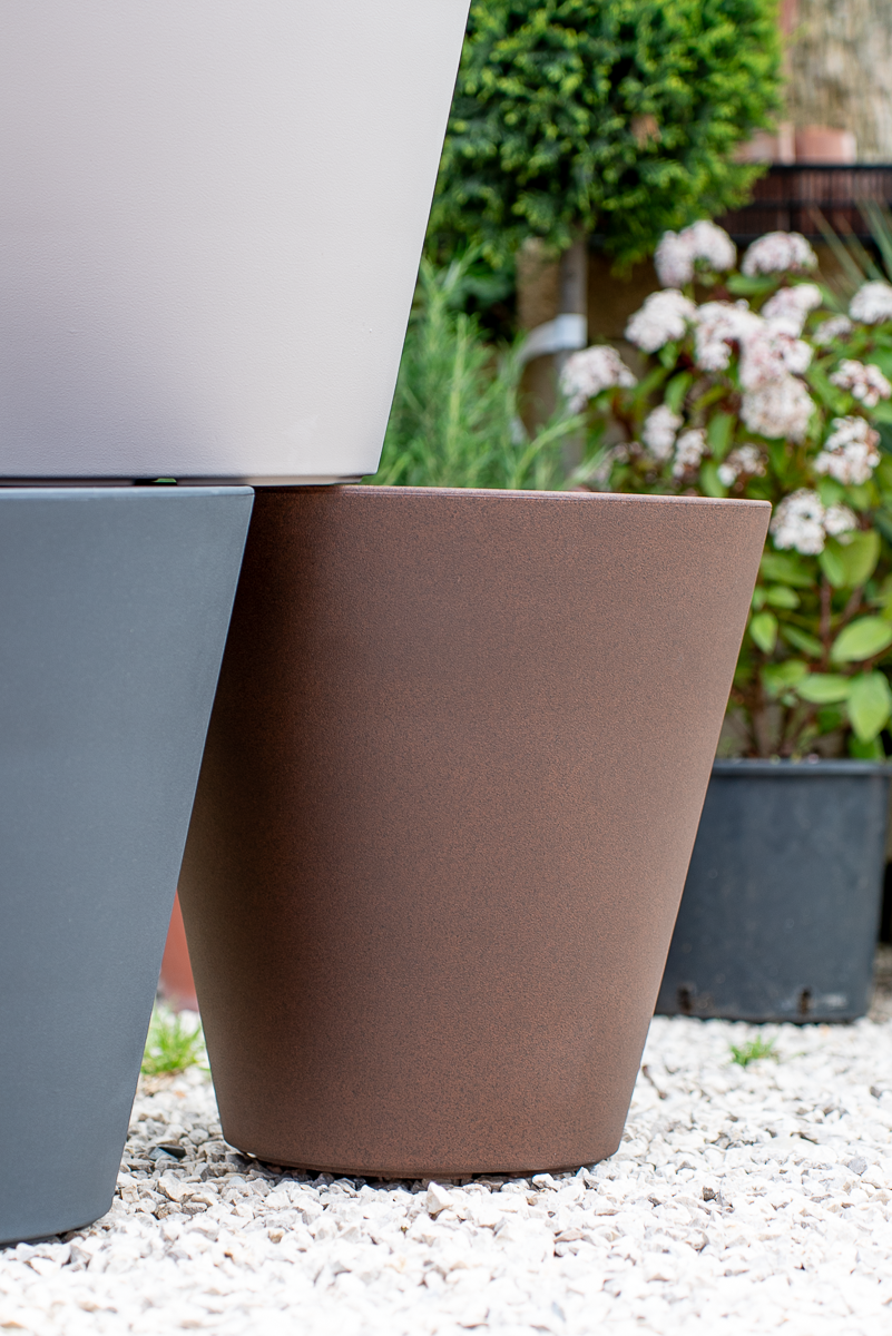 Single - Vaso rotondo e quadrato
