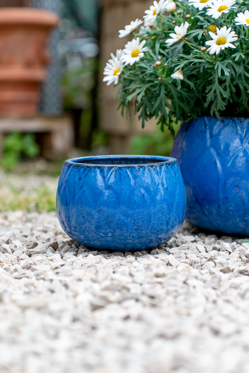 Cachepot Loto Blu Egizio