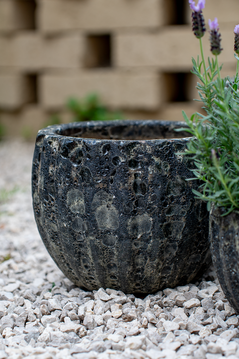 Cachepot Virgo Antracite