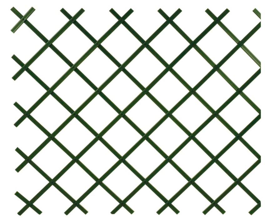 Traliccio Estensibile in PVC colore verde
