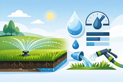 Acqua necessaria per il prato: quanta usarne