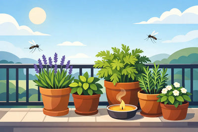 Piante antizanzare da balcone per l'estate