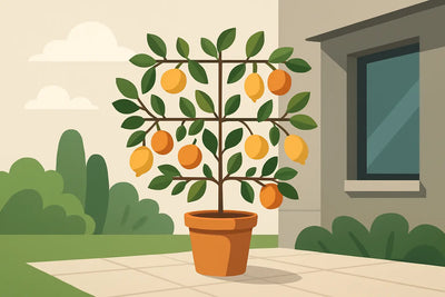 Agrumi a spalliera in vaso: spazio, frutti, stile