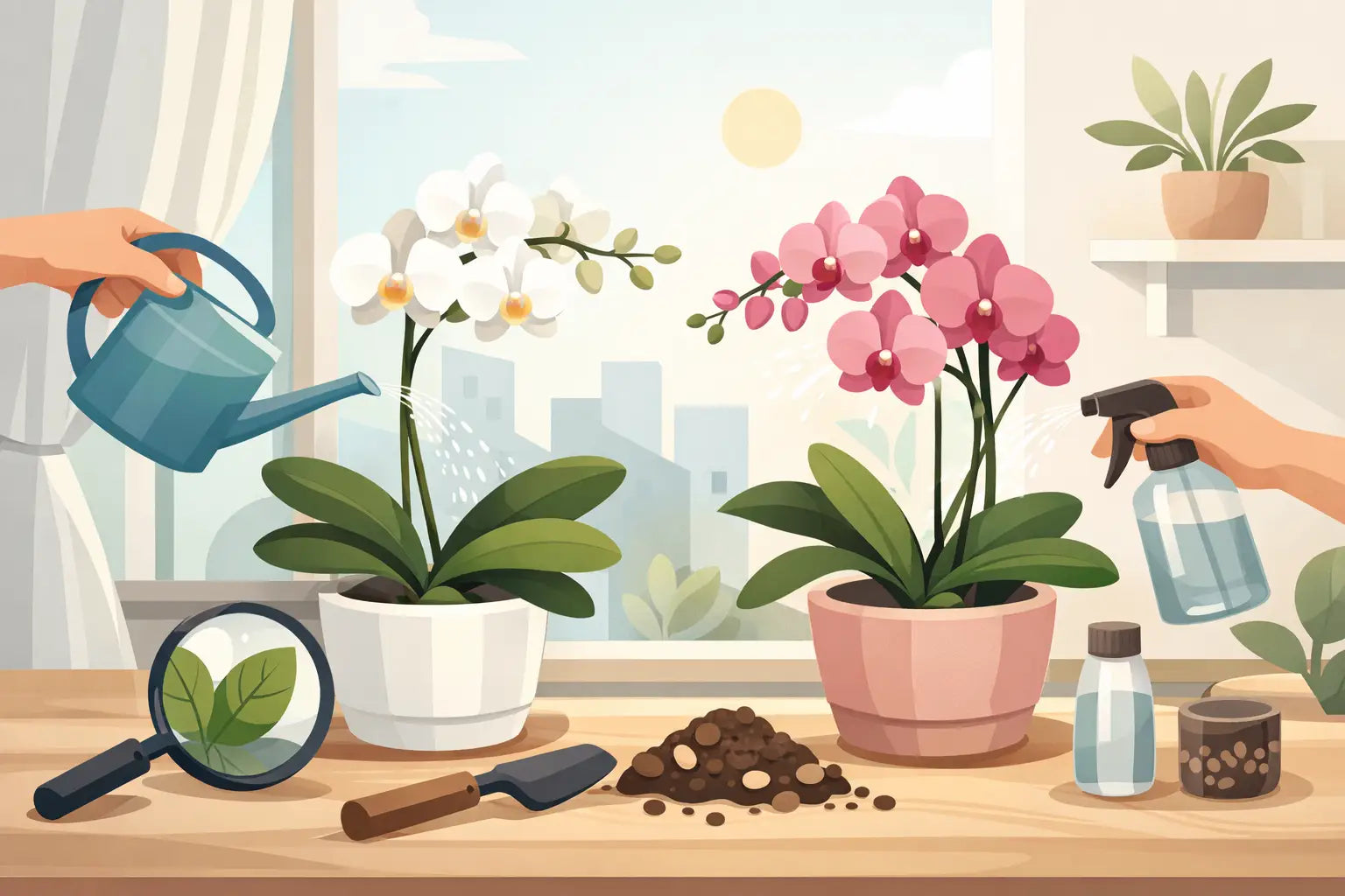 Come curare orchidee in appartamento senza errori