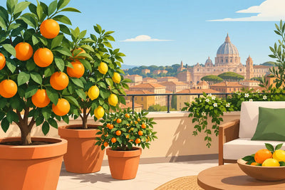 I migliori agrumi per il terrazzo di Roma
