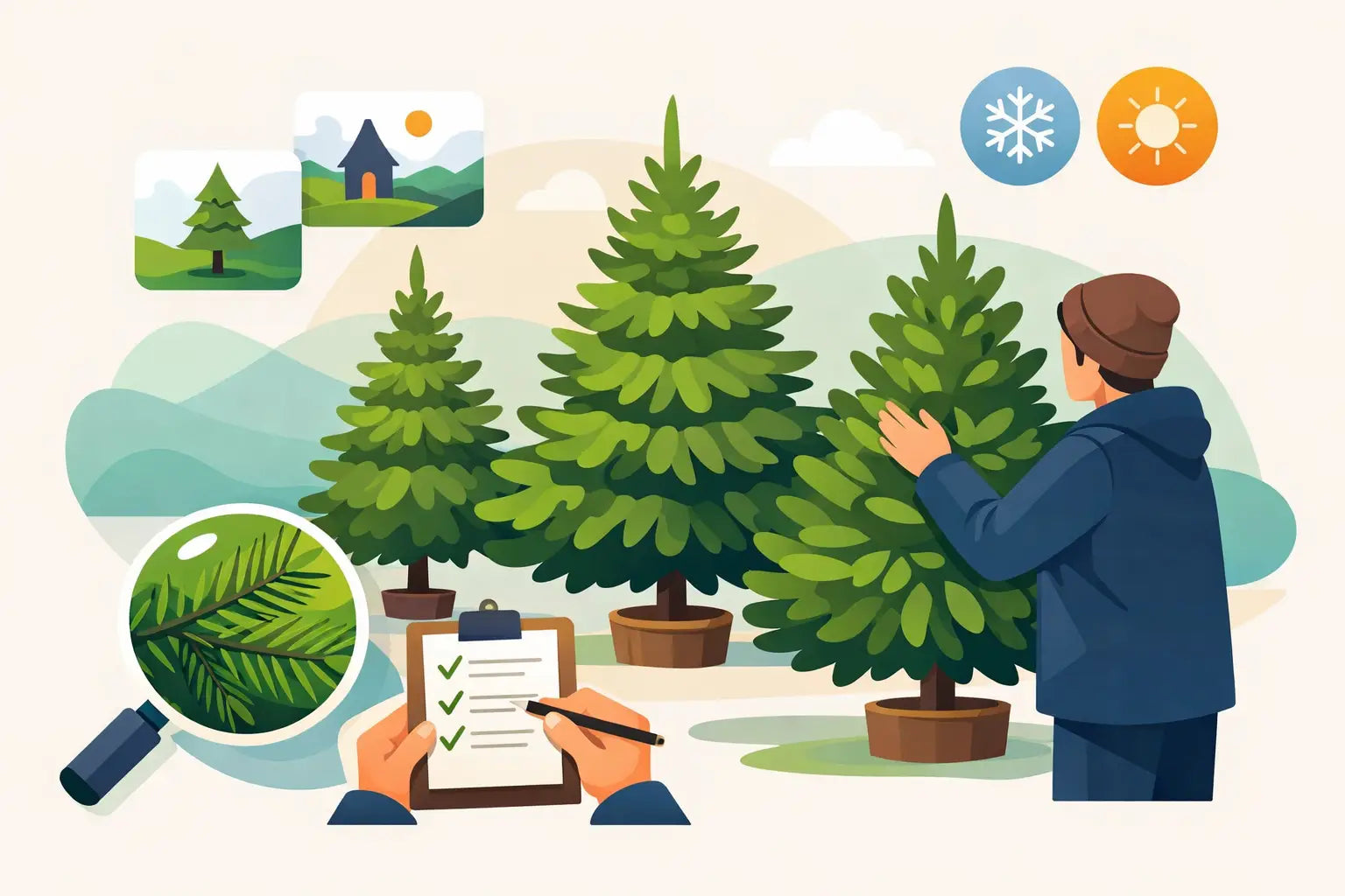 Albero di Natale vero: come sceglierlo bene