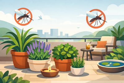 Piante antizanzare naturali per terrazzo