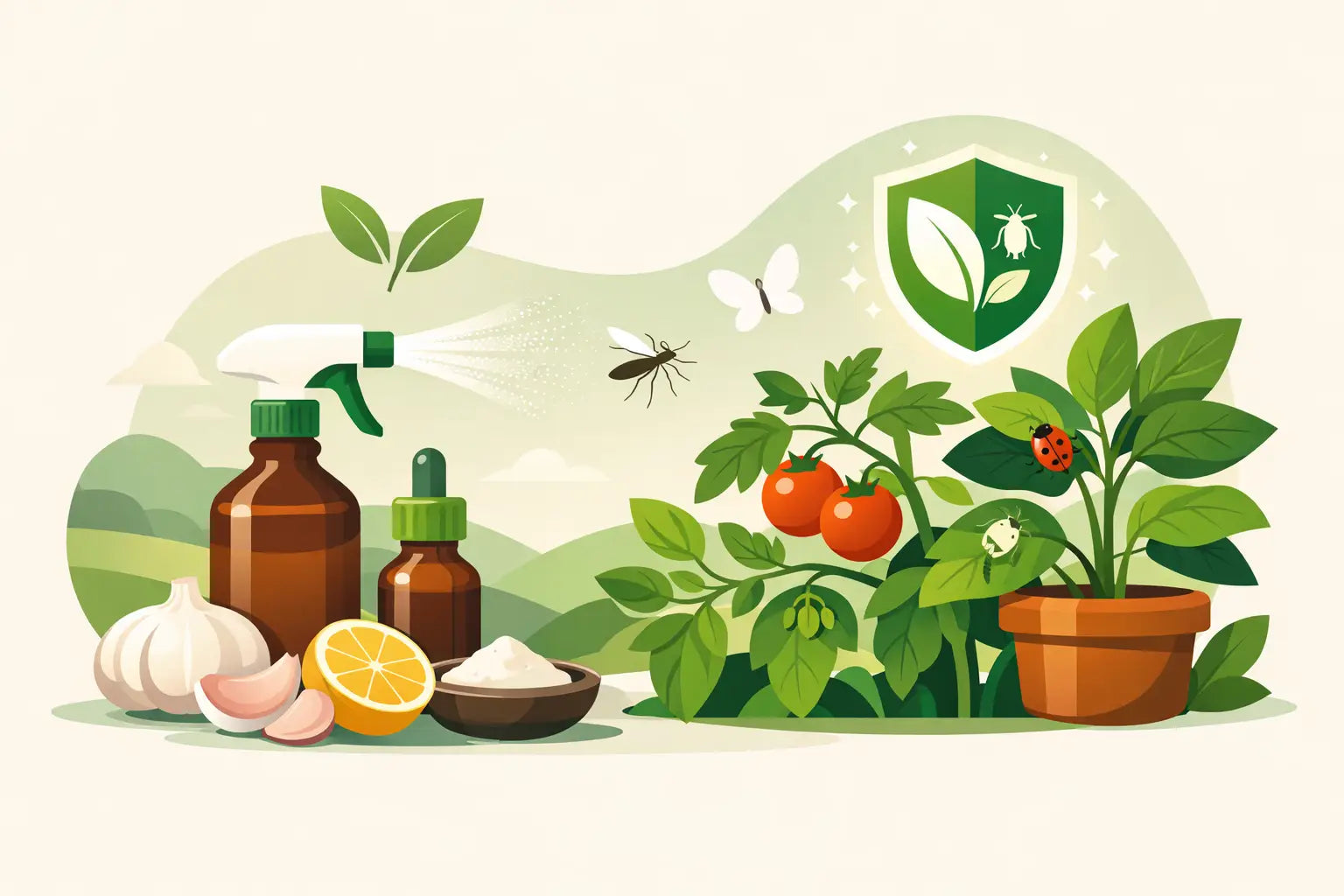 Migliori insetticidi naturali per piante