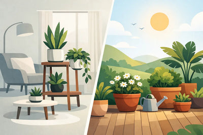 Piante interno o esterno: come scegliere