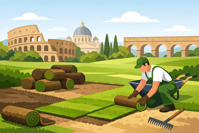 Caso studio prato a rotoli: installazione Roma