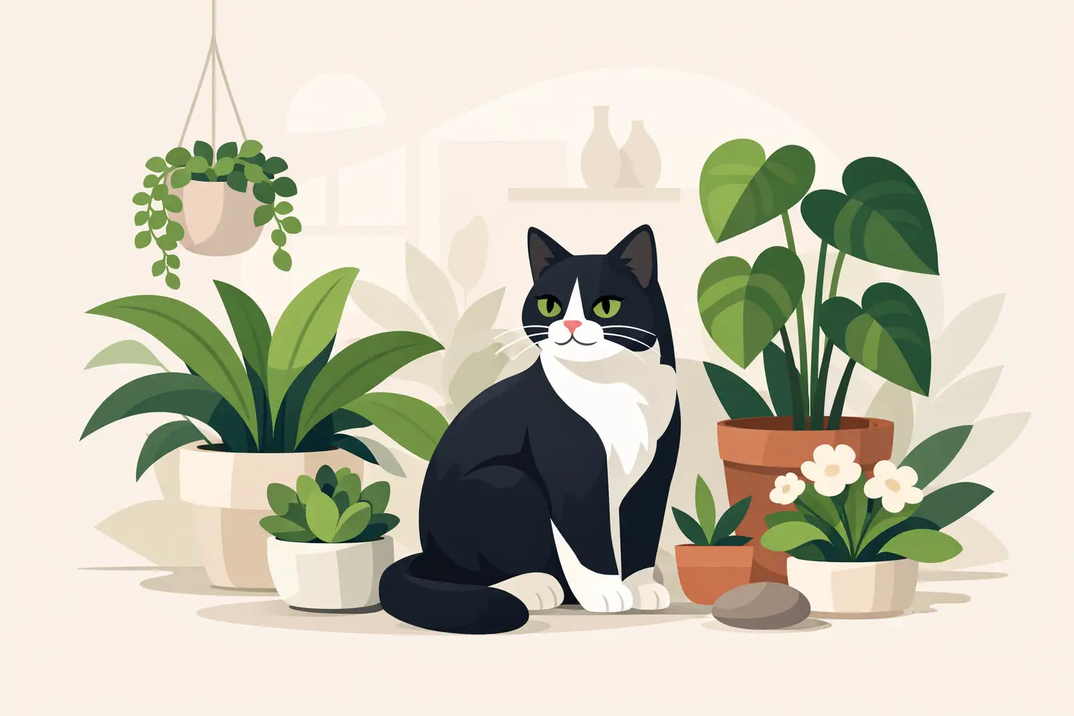 Piante pet friendly non tossiche per il gatto
