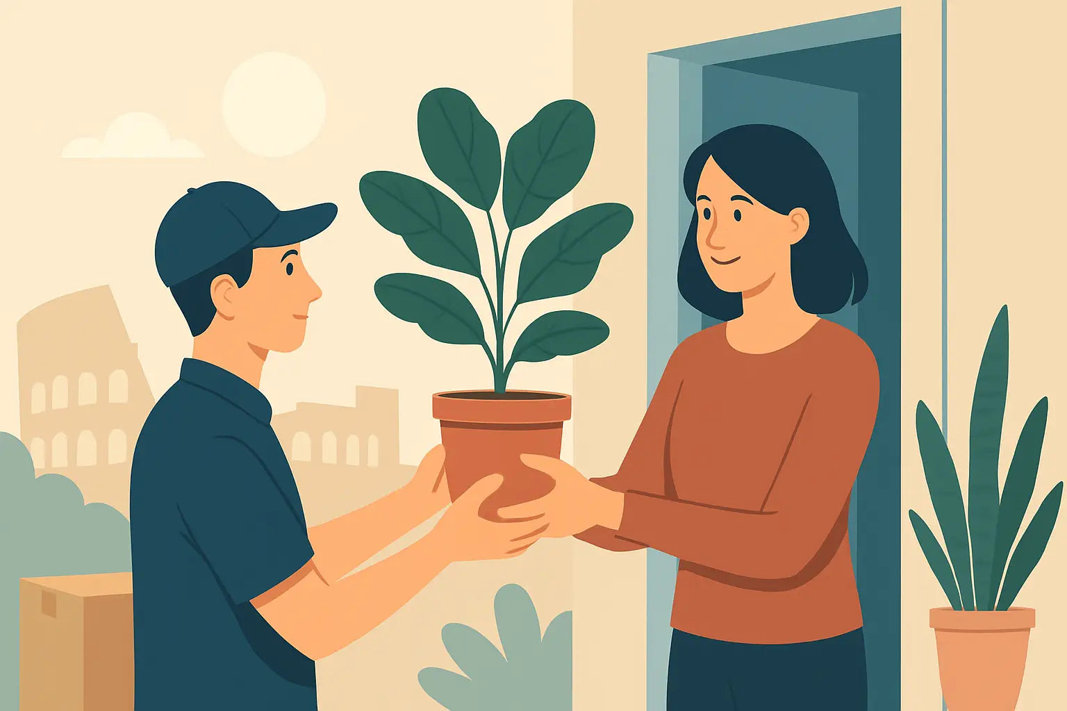 Piante a domicilio a Roma: come scegliere bene