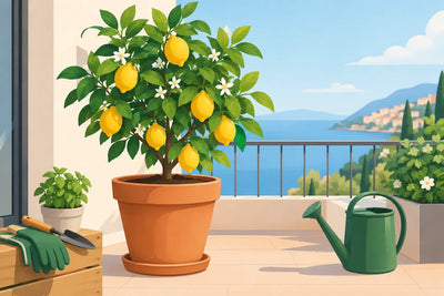 Come curare limone in terrazzo senza errori