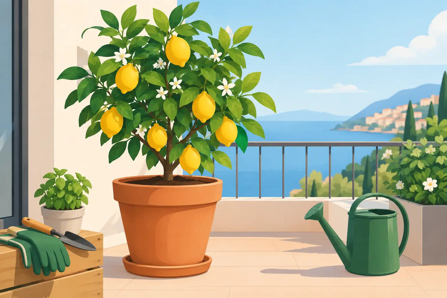 Come curare limone in terrazzo senza errori