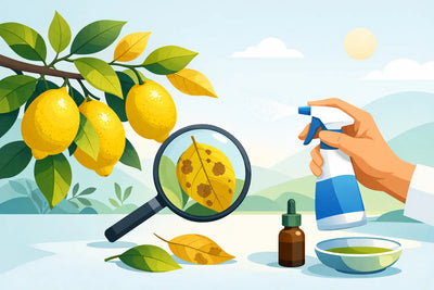 Limone con foglie gialle: cause, cure e prevenzione