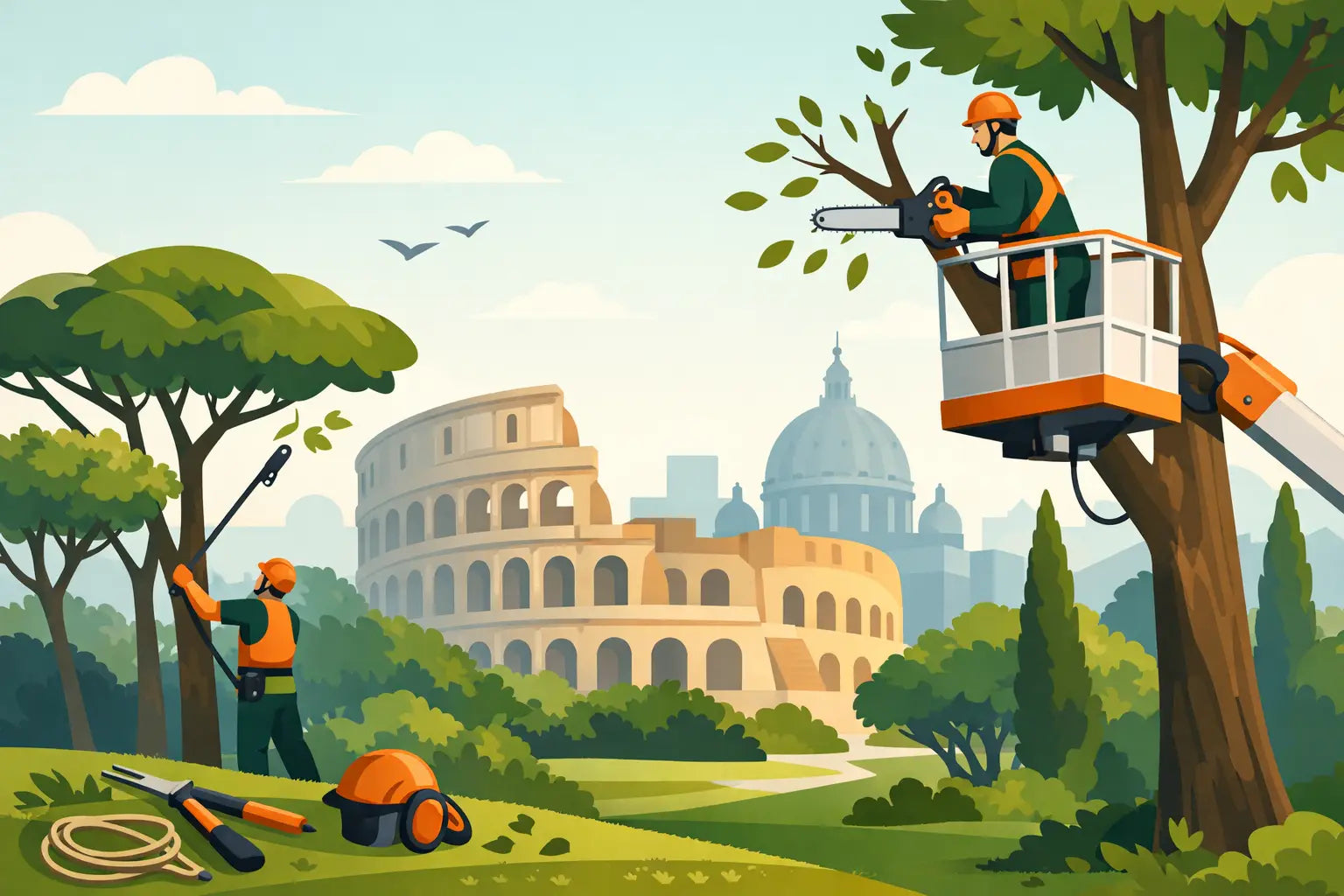 Recensione servizio potatura alberi Roma