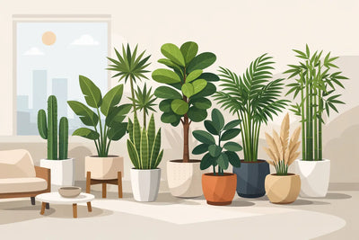 10 migliori piante alte da interno