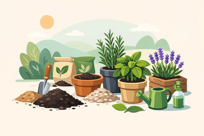 Guida terricci per piante aromatiche