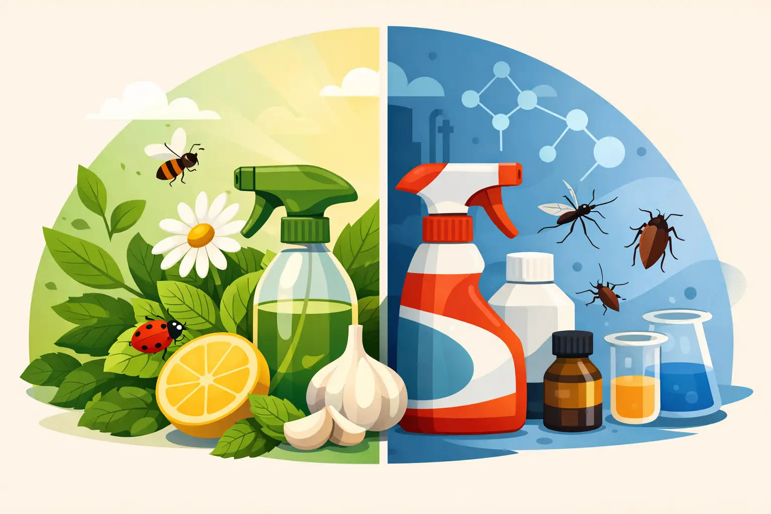 Insetticida naturale o chimico: cosa scegliere