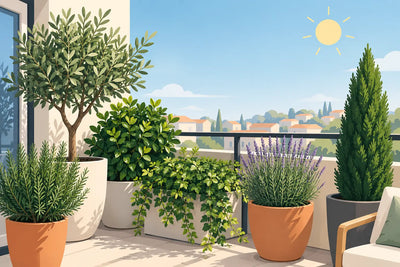 I migliori sempreverdi per balcone assolato