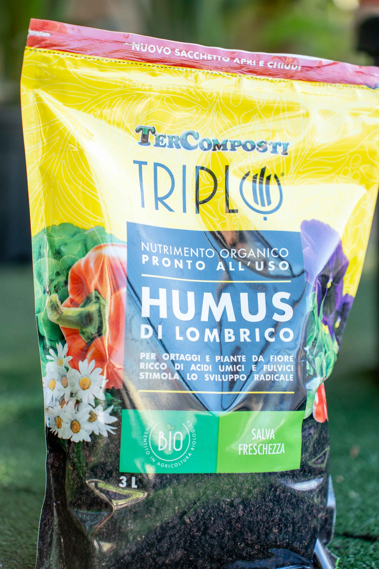 Humus di lombrico 3lt