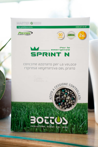 Bottos Sprint N 27-0-14 – Concime Rinverdente Azotato a Rilascio Programmato