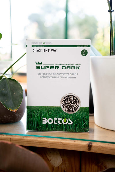 Bottos Super Dark – Concime Rinverdente con Microelementi per Colore Intenso – 2 kg