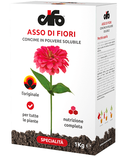 Asso di fiori - Concime in polvere solubile