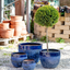 Vaso Waves Hanoi Blue