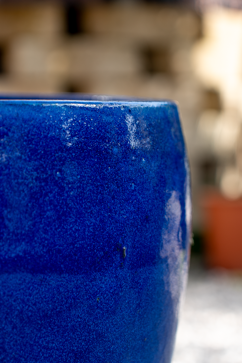Vaso Hue Falling Blue
