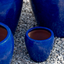 Vaso Hue Falling Blue