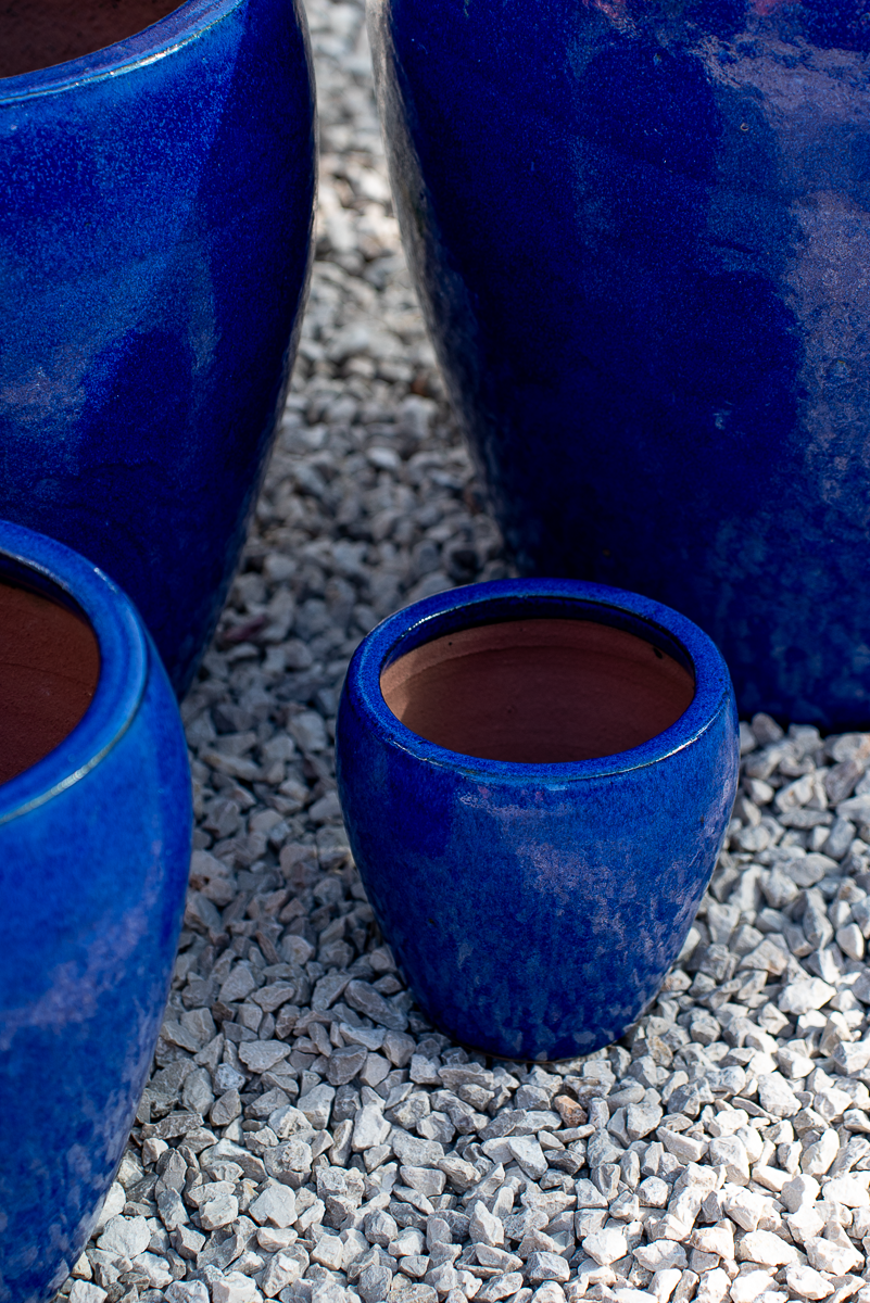Vaso Hue Falling Blue