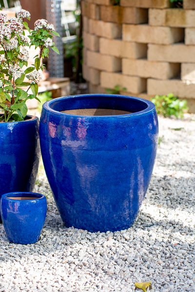 Vaso Hue Falling Blue