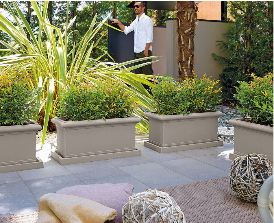 Fioriera Rettangolare Liscia