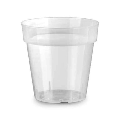 Vaso rotondo trasparente